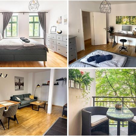 2-Raumwohnung mit gemütlichem Balkon in Zentrumslage Leipzig Exterior foto