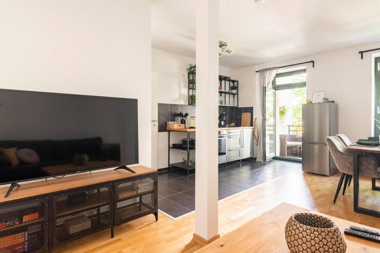 2-Raumwohnung mit gemütlichem Balkon in Zentrumslage Leipzig Exterior foto