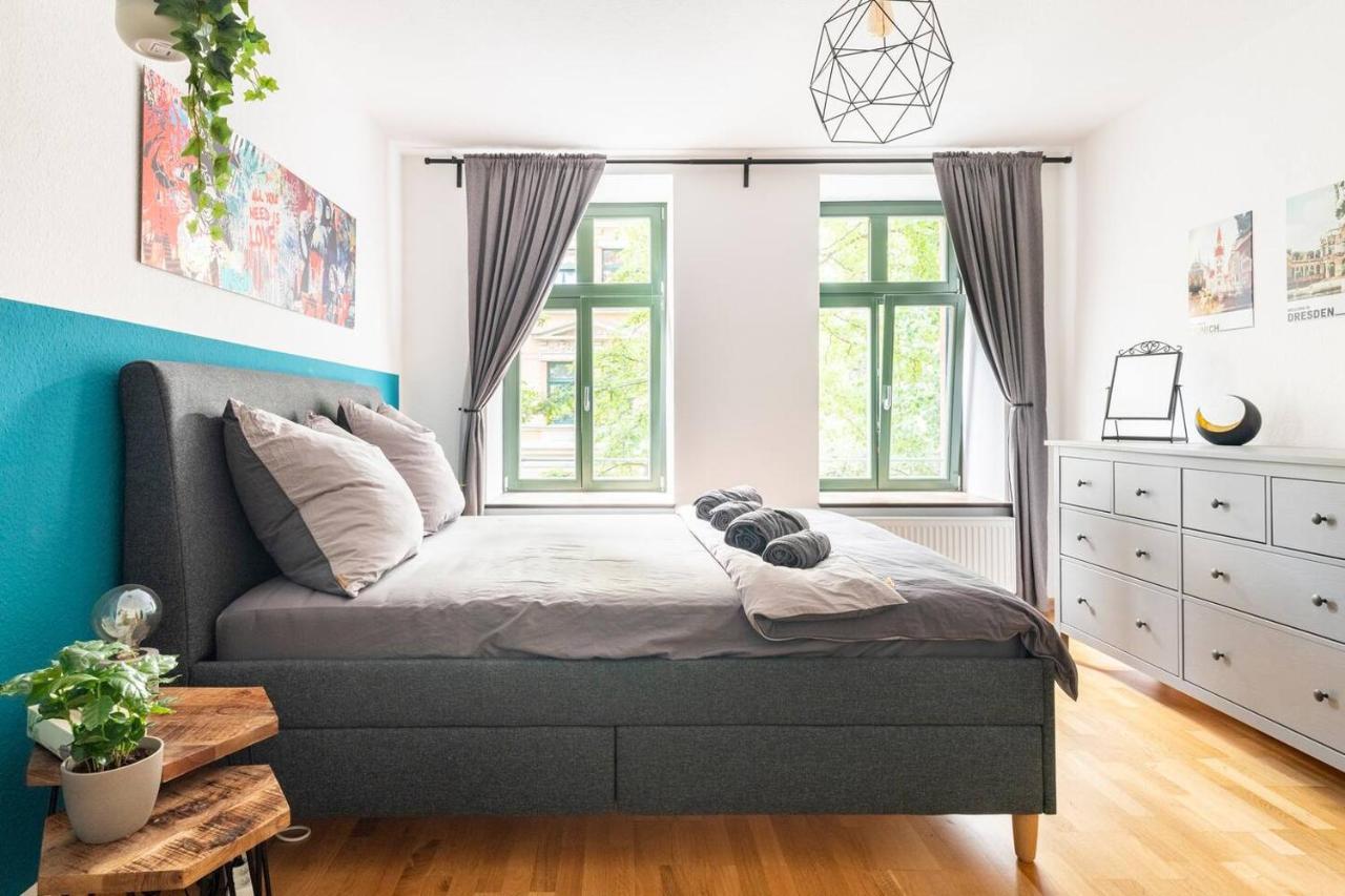 2-Raumwohnung mit gemütlichem Balkon in Zentrumslage Leipzig Exterior foto